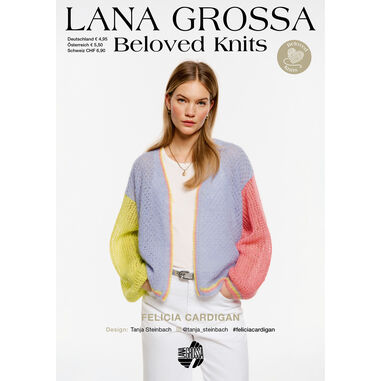 Lana Grossa FELICIA CARDIGAN - Beloved Knits No. 3