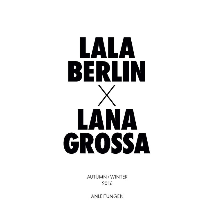 LALA BERLIN Booklet von Lana Grossa