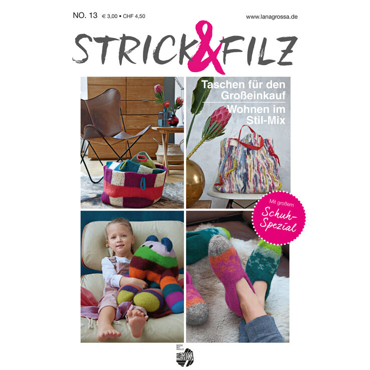 STRICK & FILZ No. 13 von Lana Grossa