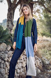 Lana Grossa COLOURBLOCKING-SCHAL Brigitte No. 2