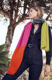 Lana Grossa COLOURBLOCKING-SCHAL Brigitte No. 2