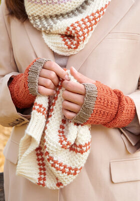ARMSTULPEN Landlust Alpaka Merino 100 von Lana Grossa