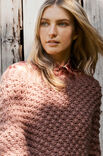 Lana Grossa PULLOVER MIT NOPPENMUSTER Brigitte No. 2