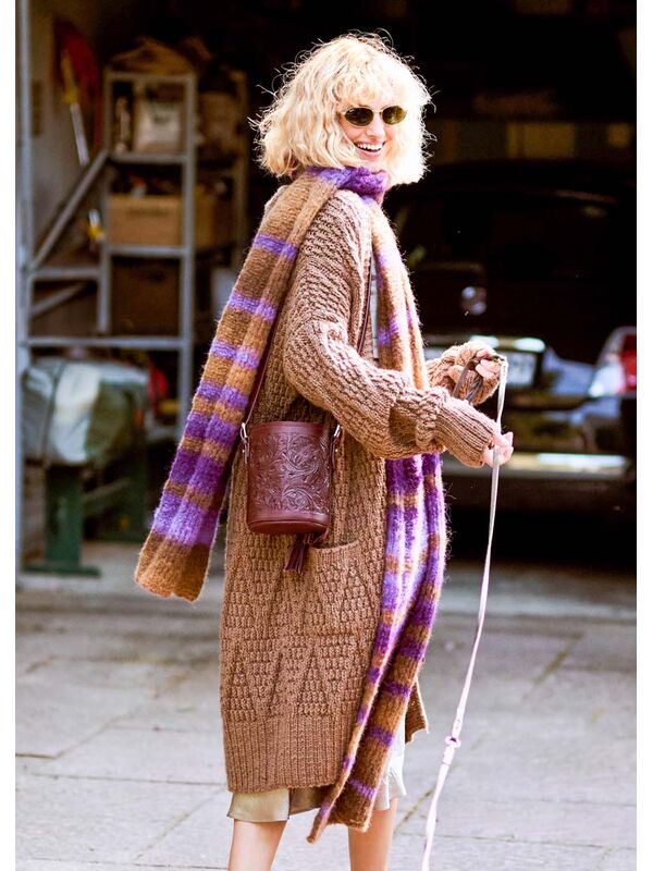 Lana Grossa STRICKMANTEL Brigitte No. 5