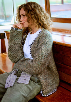 JACKE Brigitte No. 2 Vintage, Brigitte Silkdream, Filo di Gio & Brigitte No. 2 von Lana Grossa