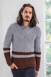 Lana Grossa PULLOVER Cool Wool Big Melange