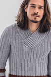 Lana Grossa PULLOVER Cool Wool Big Melange