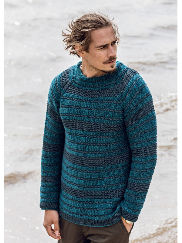 Lana Grossa PULLOVER Fusione & Bingo Melange