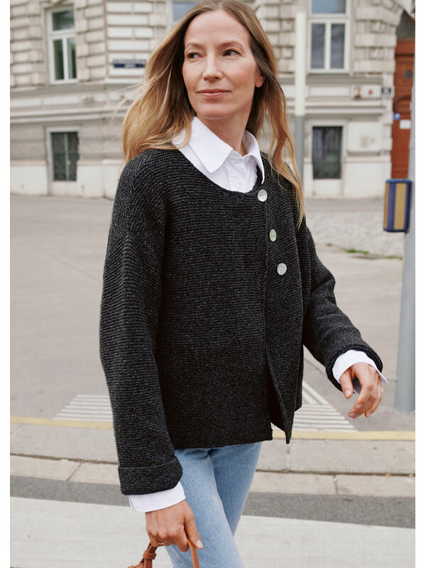 Lana Grossa CARDIGAN Cashmere 16 Fine