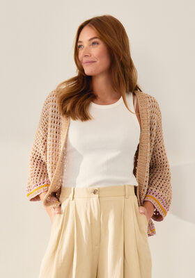CARDIGAN Cotton Wool & Elastico & Landlust Baumwolle von Lana Grossa