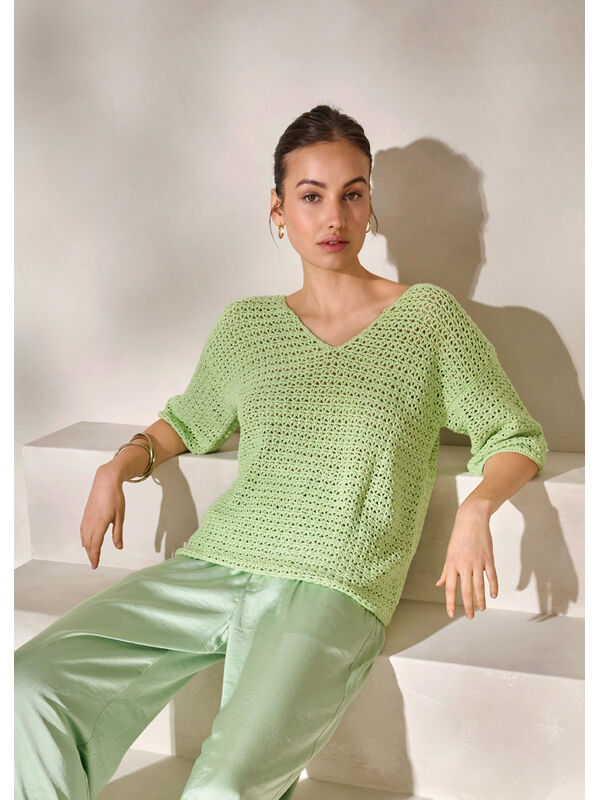 Lana Grossa PULLOVER Landlust Sommerseide