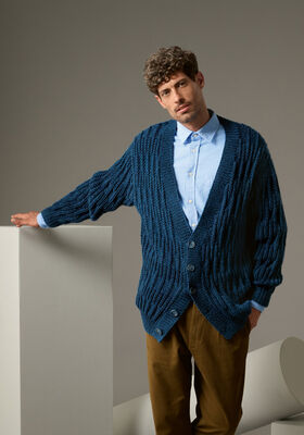 CARDIGAN Cool Merino Big von Lana Grossa