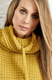 Lana Grossa PONCHO MIT KORDELDURCHZUG Bingo