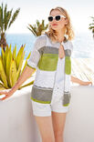 Lana Grossa TOP MIT MUSCHELSAUM UND BOGENRAND Linarte