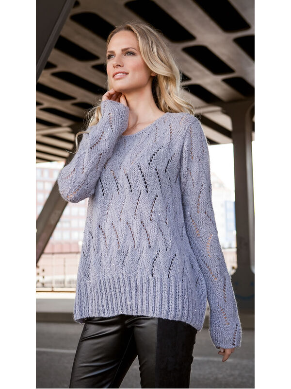 Lana Grossa PULLI Lace Seta/Lace Paillettes