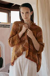 Lana Grossa CARDIGAN IM HEBEMASCHENMUSTER Ecopuno & Silkhair