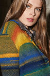 Lana Grossa REVERSJACKE IM GROSSEN PERLMUSTER Cinque Multi