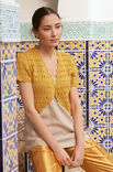Lana Grossa BOLERO IM LOCHMUSTER Linarte