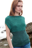 Lana Grossa TOP MIT HEBEMASCHENMUSTER Linarte
