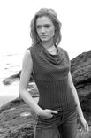 Lana Grossa TOP MIT HEBEMASCHENMUSTER Linarte