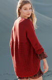 Lana Grossa ZIPFELJACKE MIT GESTRICKTEN ÄRMELN Linarte