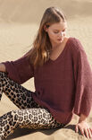 Lana Grossa PULLI MIT HALBPATENT- UND NETZMUSTER Linarte