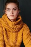 Lana Grossa PULLI IN WEBSTRUKTURMUSTERN Lala Berlin Lovely Cotton