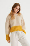 Lana Grossa PULLI GLATT RECHTS MIT AUFGEHÄKELTEN KETTMASCHEN Lala Berlin Lovely Cotton