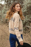 Lana Grossa JACKE MIT JACQUARD- UND AJOURMUSTERBORDÜREN Alpaca Moda & Lala Berlin Brushy