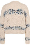 Lana Grossa JACKE MIT JACQUARD- UND AJOURMUSTERBORDÜREN Alpaca Moda & Lala Berlin Brushy