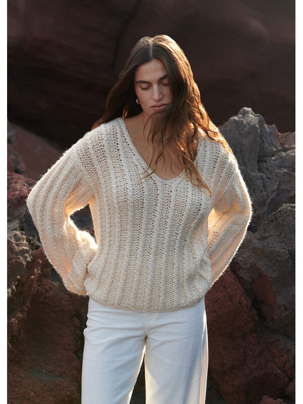 Lana Grossa ZOPFPULLOVER Setasuri & Ecopuno