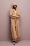 Lana Grossa MANTEL GLATT RECHTS MIT SCHALKRAGEN Brigitte No. 3 & Mohair Moda