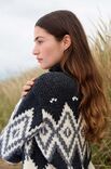 Lana Grossa JACQUARDPULLOVER GLATT RECHTS Lala Berlin Lovely Cotton