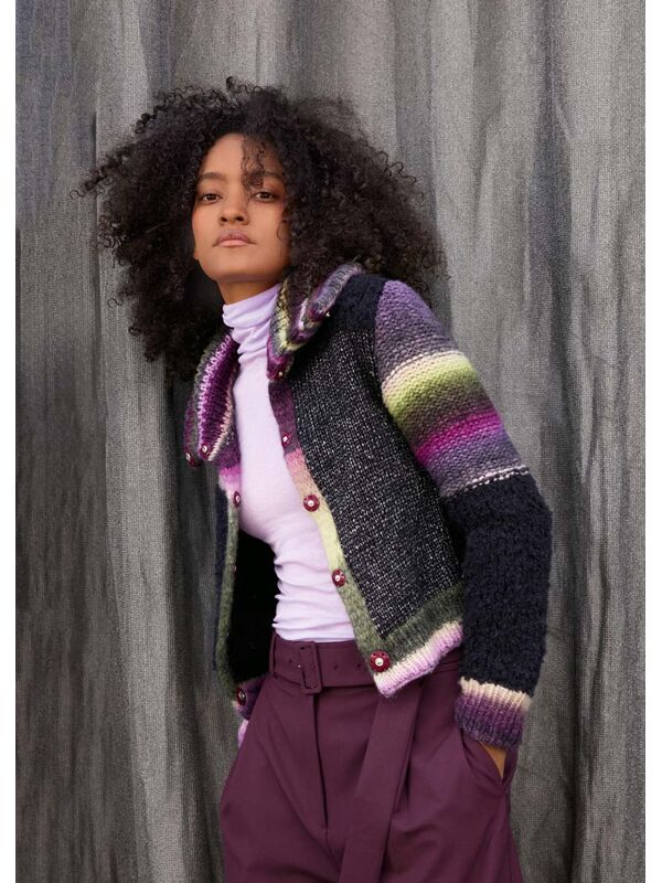 Lana Grossa JACKE Lucida, Bomba & Orsetto