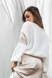FILATI Studio PULLOVER Brigitte No 3 & Cool Wool Lace & Brillino