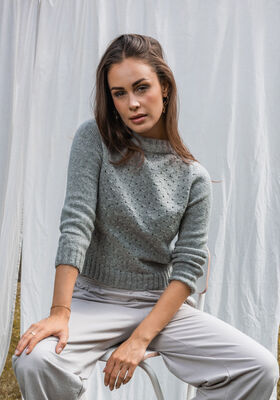 TOP DOWN PULLOVER Cashmere 16 fine von FILATI Studio
