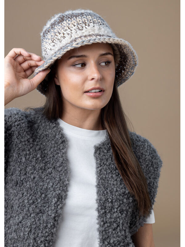 FILATI Studio HÄKELHUT Alpina Landhauswolle & Merino Cardato & Cinque Multi & Landlust Soft Tweed 180 & Orsetto