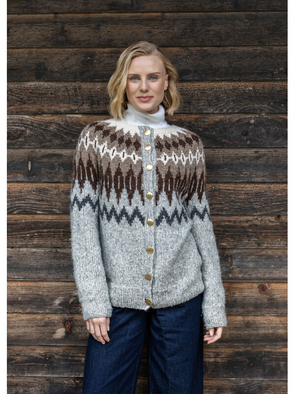 FILATI Studio TOP DOWN NORWEGERCARDIGAN Airy