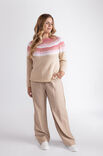 FILATI Studio RUNDPASSEN-PULLOVER Ecopuno