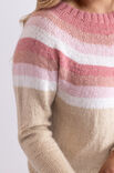 FILATI Studio RUNDPASSEN-PULLOVER Ecopuno