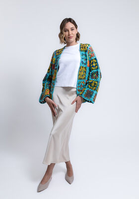 HÄKELJACKE Cool Merino Uni & Cool Merino Color von FILATI Studio