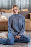 FILATI Studio RUNDPASSENPULLOVER Natural Alpaca Pelo