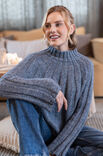 FILATI Studio RUNDPASSENPULLOVER Natural Alpaca Pelo