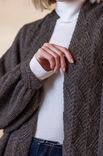 FILATI Studio RVO CARDIGAN Natural Lama Fine