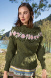 Lana Grossa RUNDPASSENPULLI Landlust Soft Tweed 180 & Silkhair