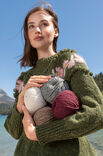 Lana Grossa RUNDPASSENPULLI Landlust Soft Tweed 180 & Silkhair