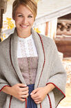 Lana Grossa DREIECKSTUCH KRAUS RECHTS MIT PICOTRÄNDERN Meilenweit 6-fach/Cool Wool Big
