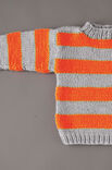 Lana Grossa PULLOVER, STULPEN Superbingo/Mille II neon