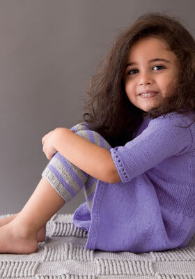 KLEID & LEGGINGS Cool Wool Baby von Lana Grossa