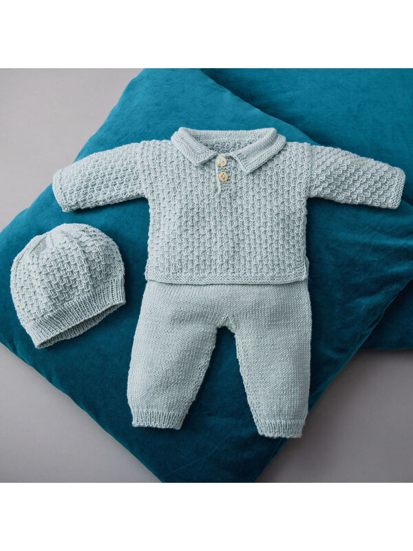 Lana Grossa PULLI, HOSE & MÜTZE Cool Wool Baby